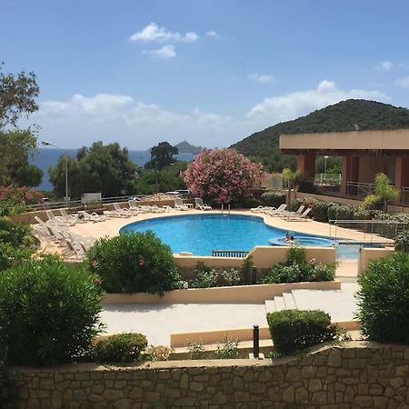 F2 Vue Mer Dans Residence Avec Piscine Ajaccio (Corsica) Exterior foto