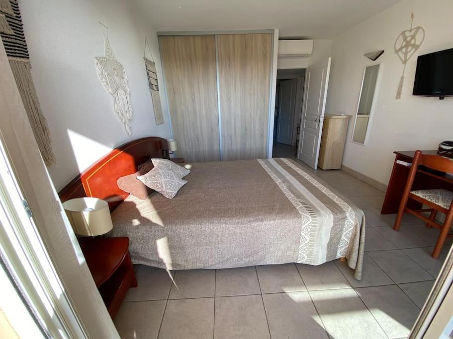 F2 Vue Mer Dans Residence Avec Piscine Ajaccio (Corsica) Exterior foto