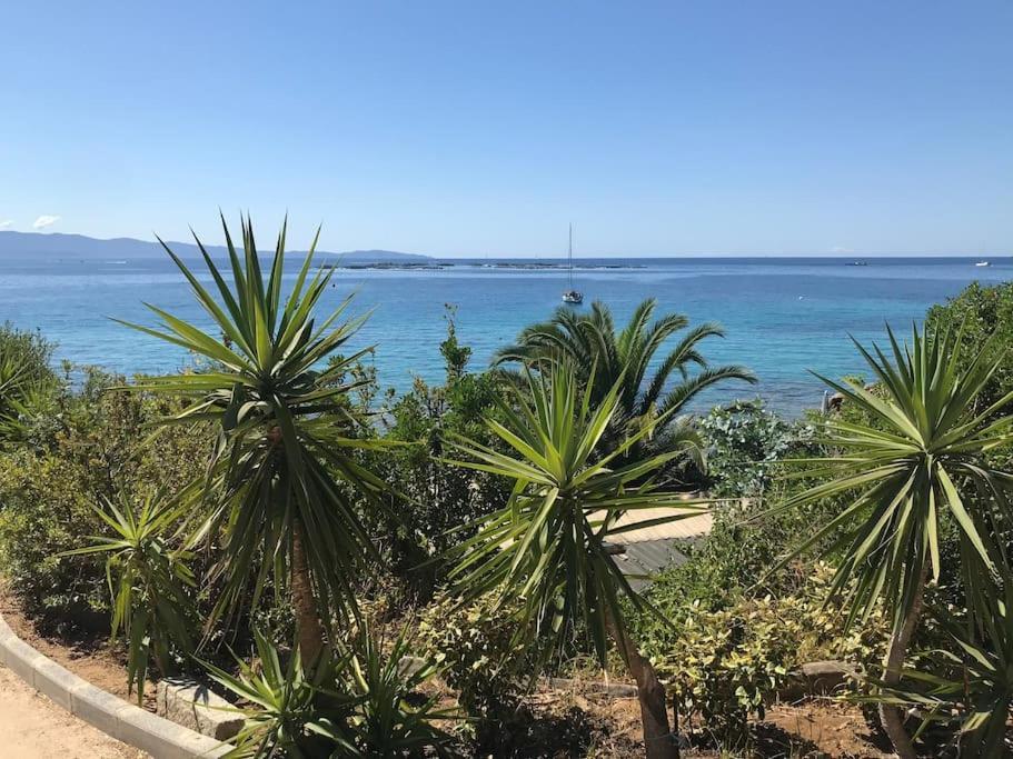 F2 Vue Mer Dans Residence Avec Piscine Ajaccio (Corsica) Exterior foto