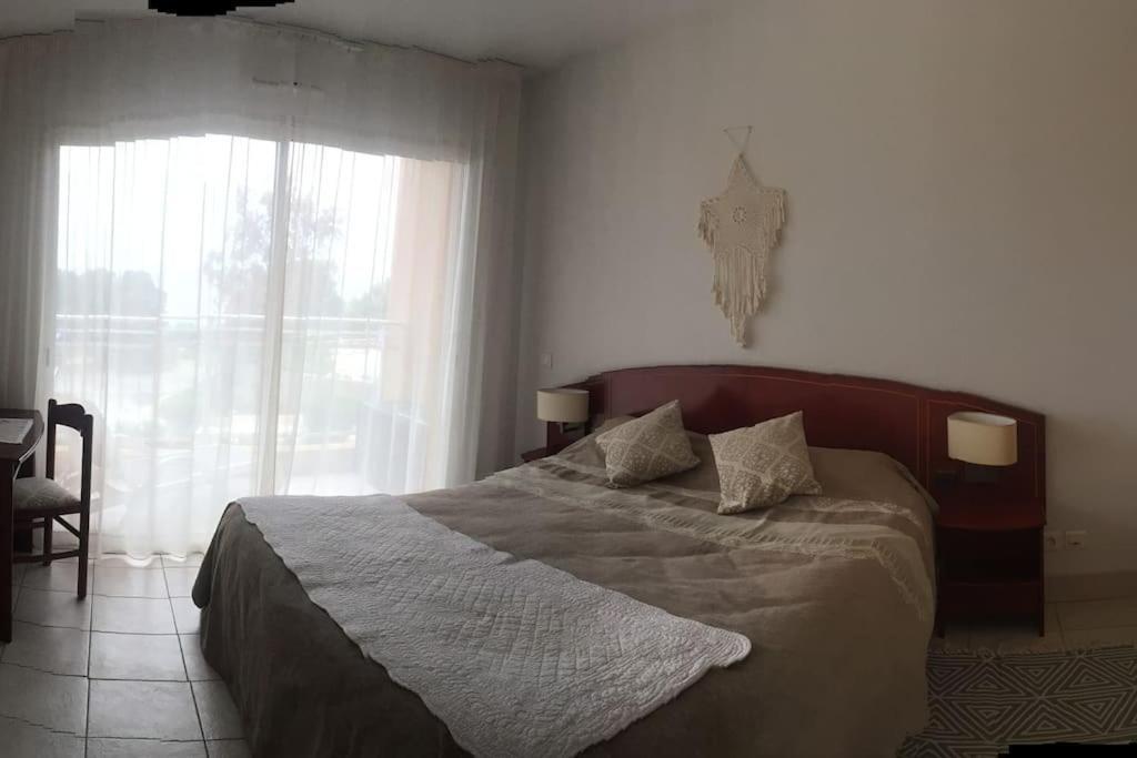 F2 Vue Mer Dans Residence Avec Piscine Ajaccio (Corsica) Exterior foto
