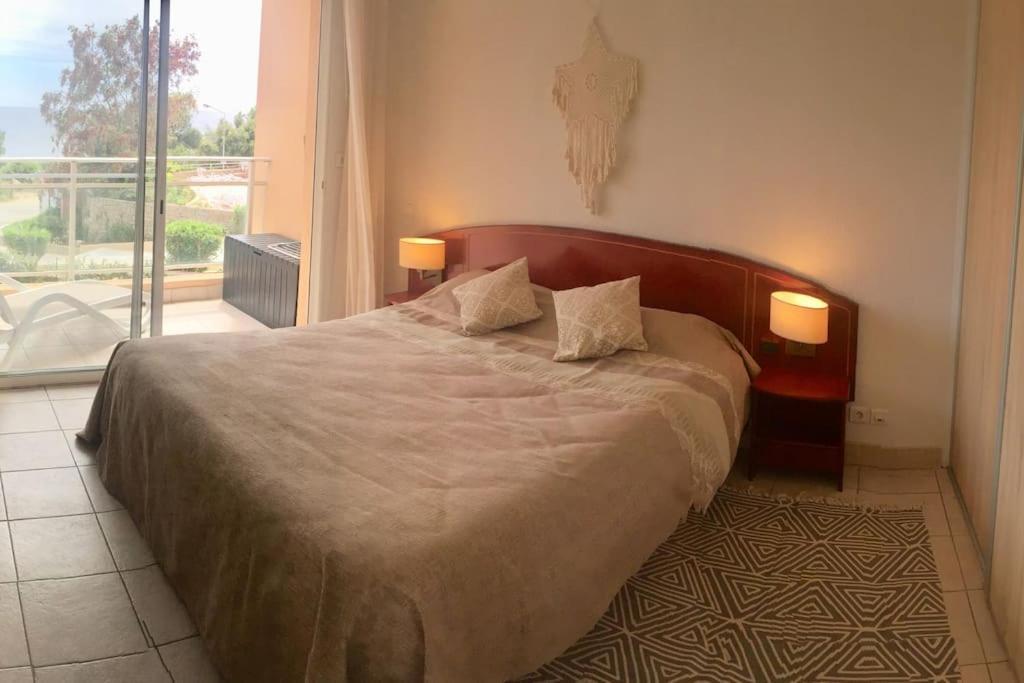 F2 Vue Mer Dans Residence Avec Piscine Ajaccio (Corsica) Exterior foto
