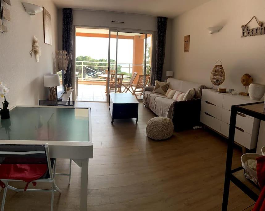 F2 Vue Mer Dans Residence Avec Piscine Ajaccio (Corsica) Exterior foto